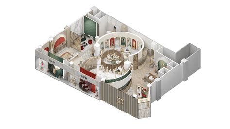 gucci store layout|gucci floor plan.